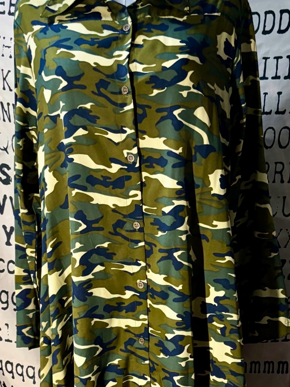 Womens Camo. Dress/Tunic